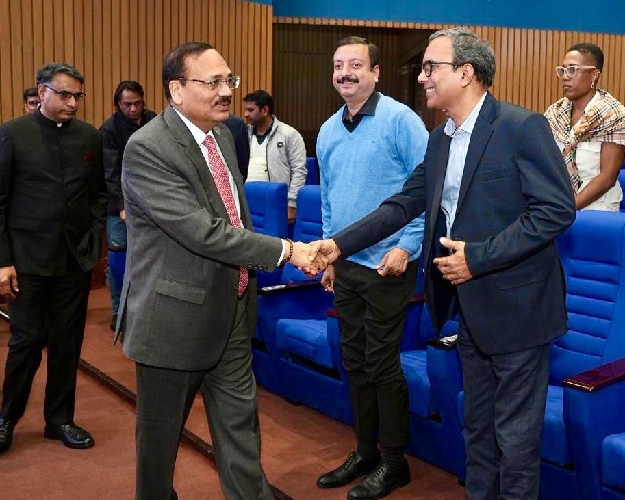 With the Chief Justice of India